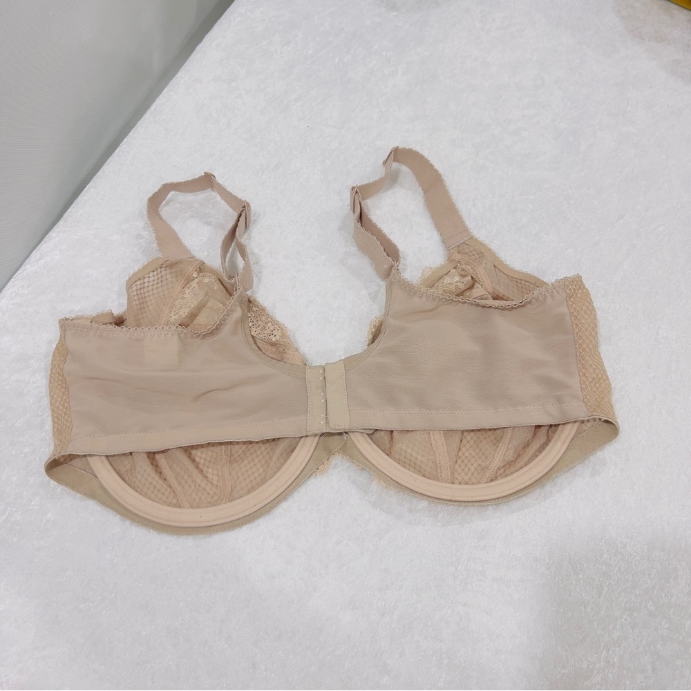Elomi Bra Size 42 I Charley Stretch Plunge Lace Mesh Underwire Unlined Lace - Picture 4 of 14
